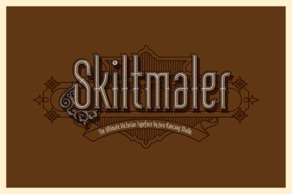 A Victorian Display Font That Elevates Digital Branding