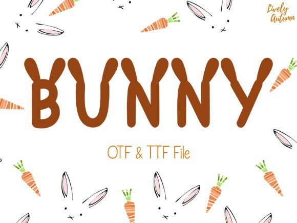 Bunny Ear: A Whimsical Display Font for Playful Web Design