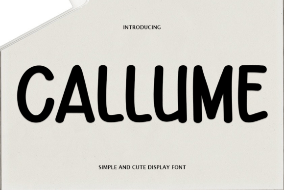 Callume: A Cool Modern Handwritten Font for Brand Design
