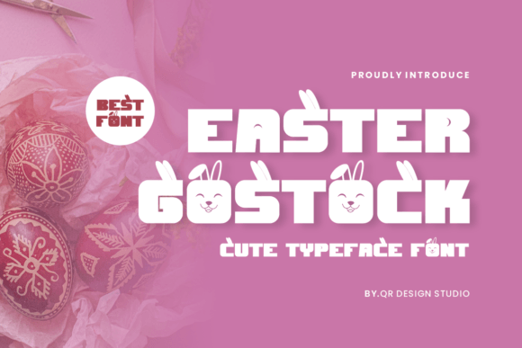 Easter Gostock: A Bold Display Font for Web Design