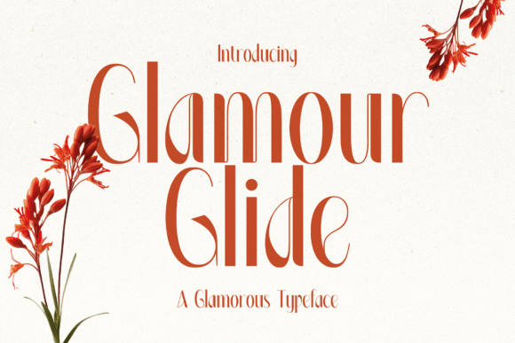 Glamour Glide: A Luxurious Typeface for Small Business Brands