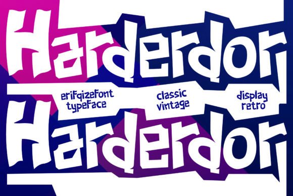 Hardedor: A Designer's Field Test for Display Typography