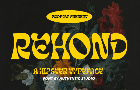 How Rehond Typeface Adds Retro Playful Charm to Your Brand
