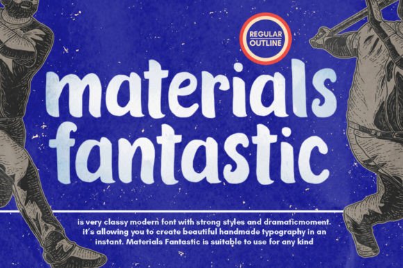 Materials Fantastic: A Display Font That Feels Like a Smile