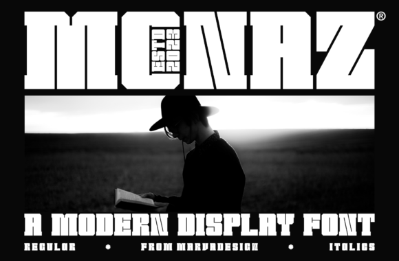 Monaz: A Modern Display Font That Commands Attention