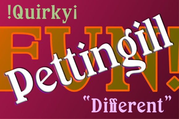 Pettingill Font: A Whimsical Typeface for Brand Stories