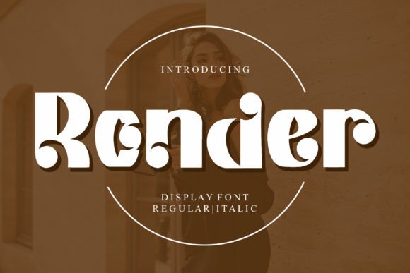 Ronder: A Bold Display Font for Editorial Visionaries