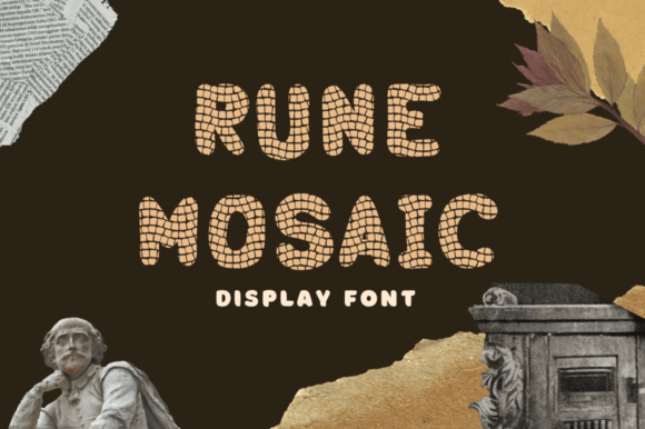 Rune Mosaic Font: The Artisan Typeface for Memorable Branding