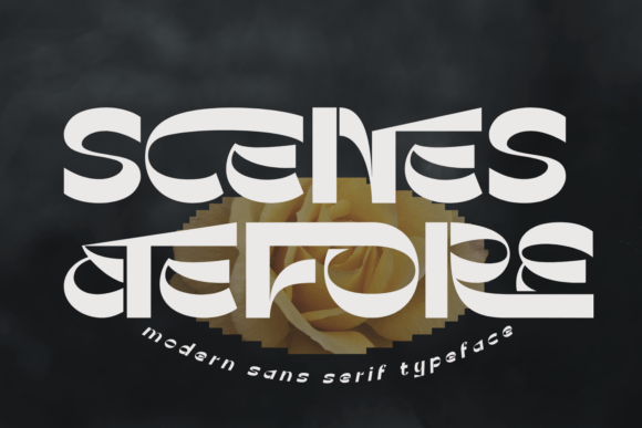 Scenes Before: An Art-Nouveau Display Typeface for Publishers