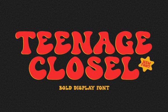Teenage Closel Font for Bold Digital Branding Projects