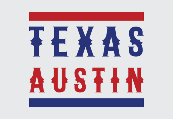 Texas Austin Font: A Vintage Display Typeface