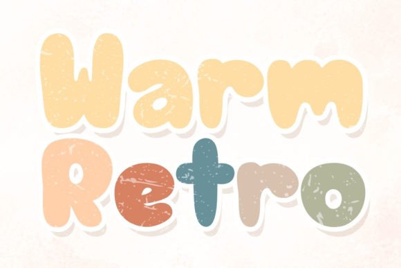 Warm Retro Font: Clear Messaging for Modern Campaigns